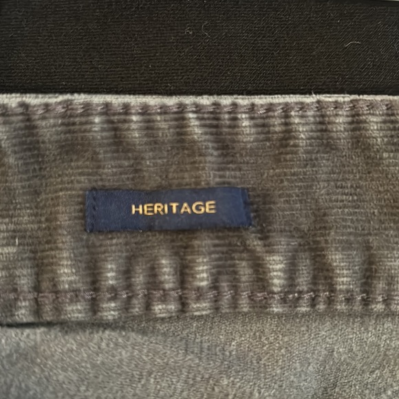 Talbots gray corduroy straight leg pants - 14P - Picture 4 of 5